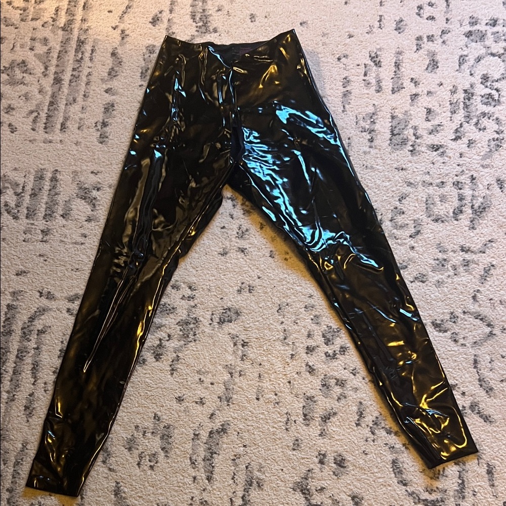 Commando Glossy Black Leggings